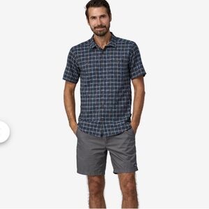 Men’s XXL Button Down Short Sleeve Plaid Shirt